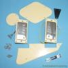 2 ELECTRIC GUITAR HUMBUCKERS WITH CREAM PARTS